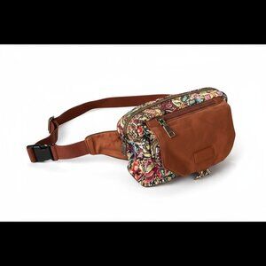 Baosha Boho Floral Waist Bag – Cloth Fanny Pack Crossbody Travel Sling